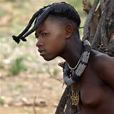 African Tribe Teen Girl Tities