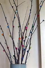 Colorful Pussy Willow Branches DIY Home Decor Pinterest