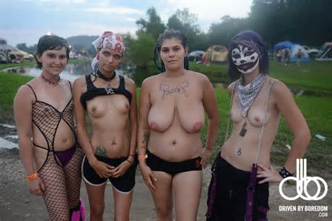 Juggalettes From My Adventures At The Gathering Of The Juggalos I Also
