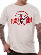 Homepage Clothing T Shirts Pussy Riot Logo T Shirt