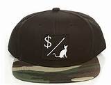 CLASSY BRAND Money Over Pussy Cat Snapback Cap Oh Snapbacks