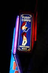 Pussy Corps Sign